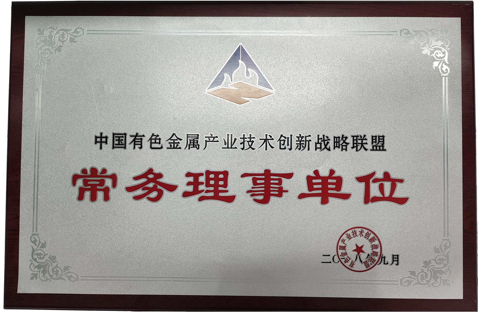 有色金属常务理事单位