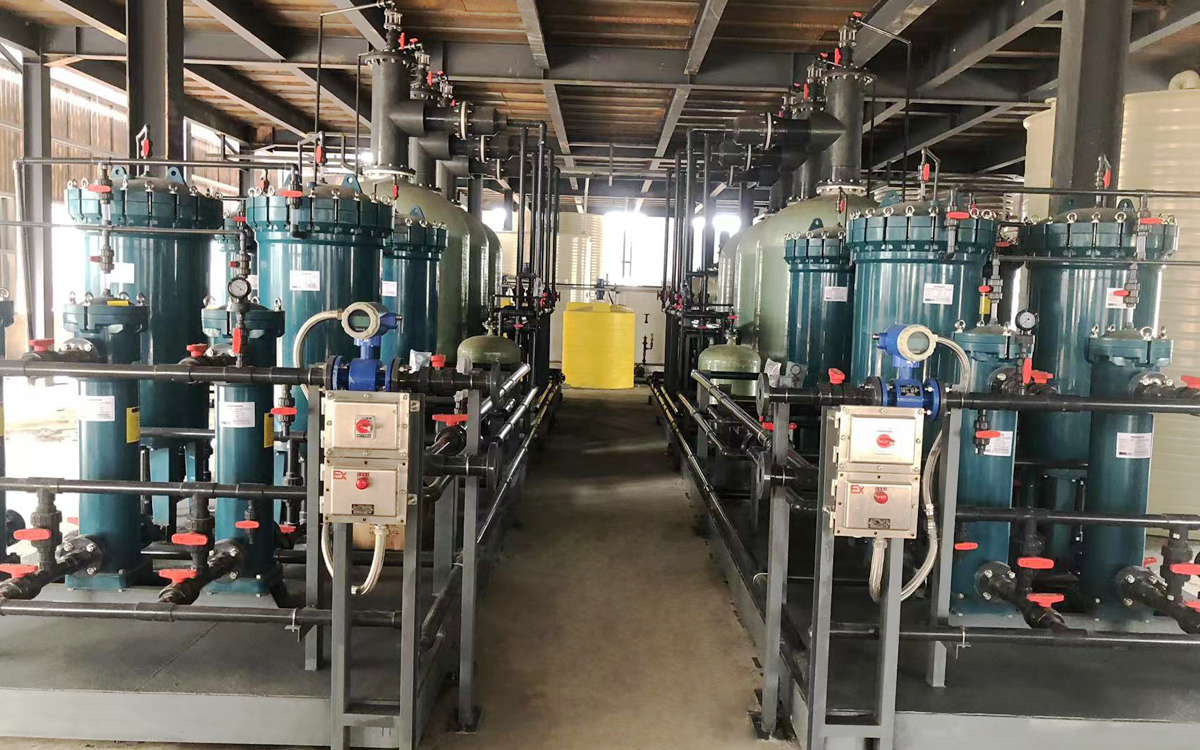 湖北景锂三元材料冶金萃取油水分离装置