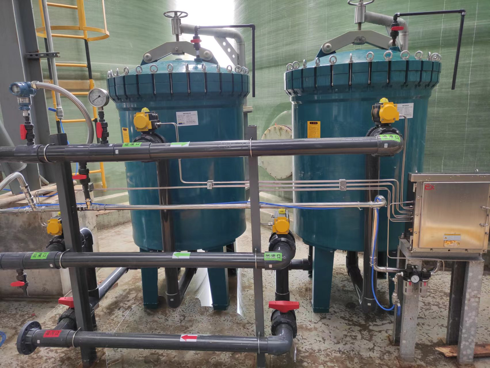 江西某公司电积镍和电积钴生产线除油项目